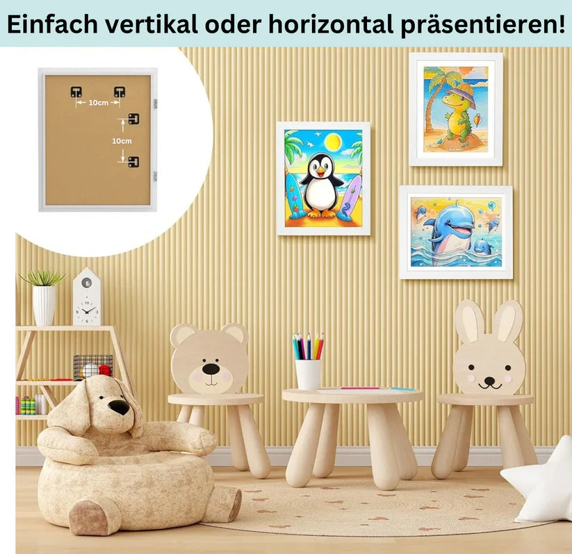 Khappy - Kinder Kunstrahmen